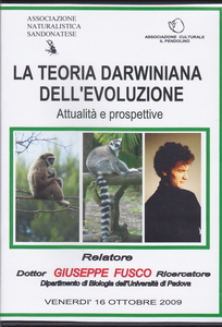 La teoria darwiniana dell’evoluzione locandina DVD